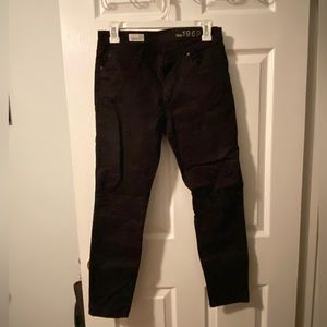 Gap 1969 Black Legging Jeans